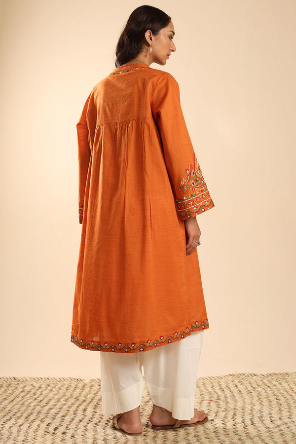 Phulkari Zouk Kurta