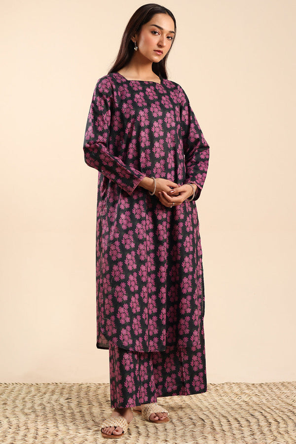 Crochet Florals Printed Set