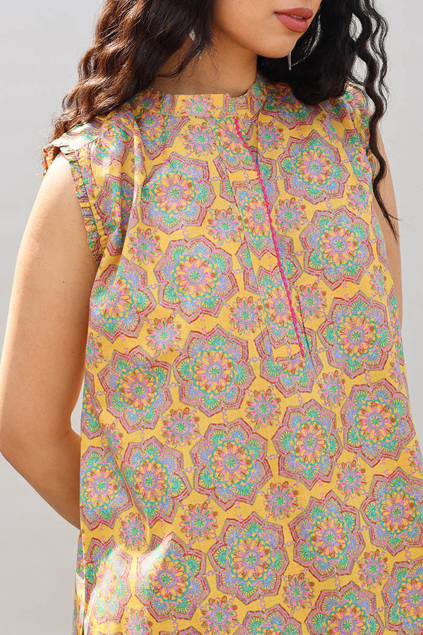 Pleated Crochet Duo Set