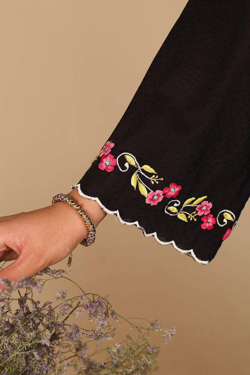 Embroidered Wrapped 3-Piece