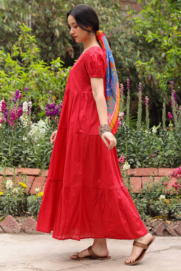 Soft Tiered Dress Set