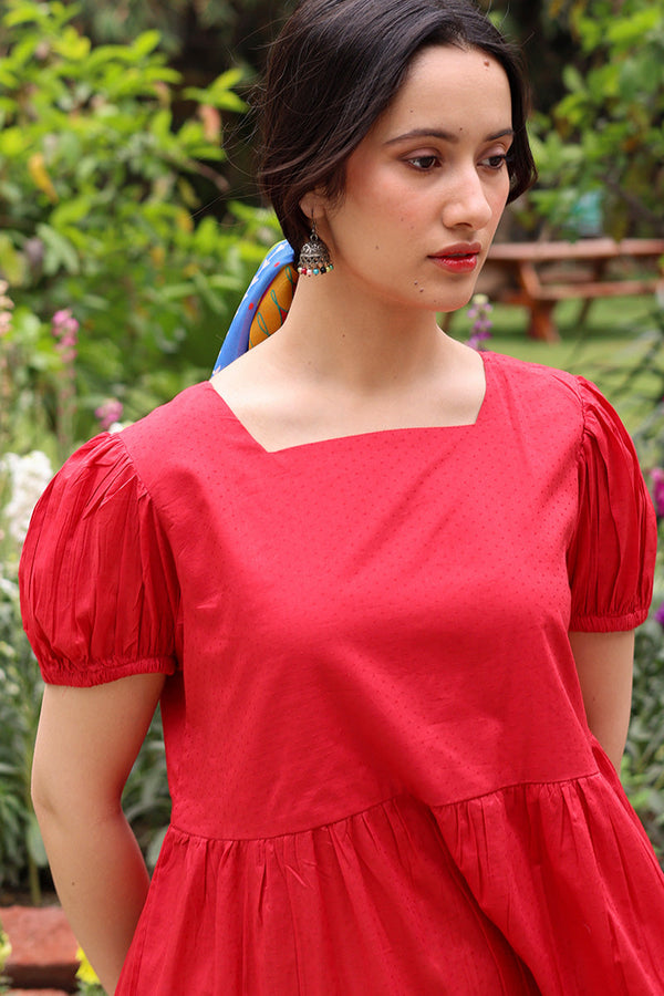 Soft Tiered Dress Set