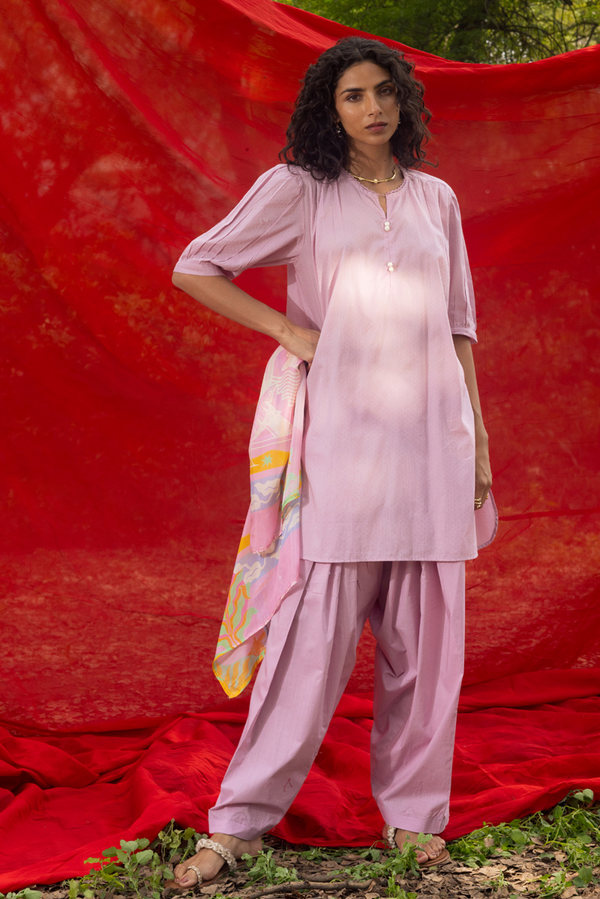 Dotted Polka Scarf Set