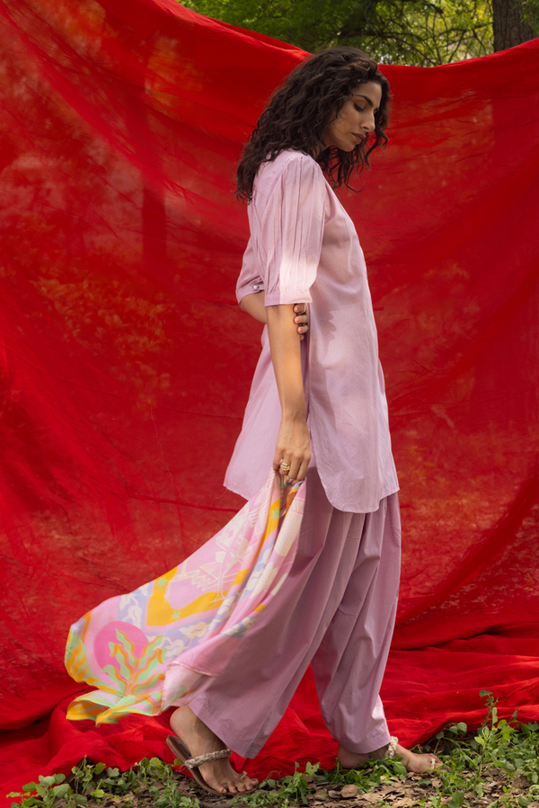 Dotted Polka Scarf Set