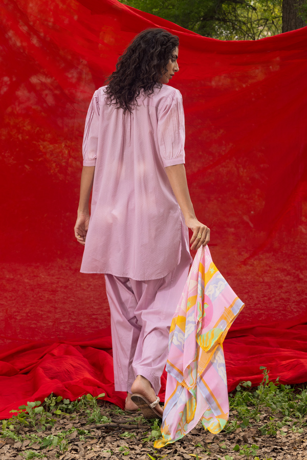 Dotted Polka Scarf Set