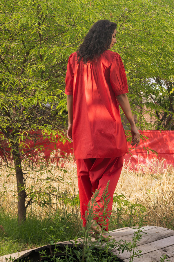 Dotted Polka Scarf Set