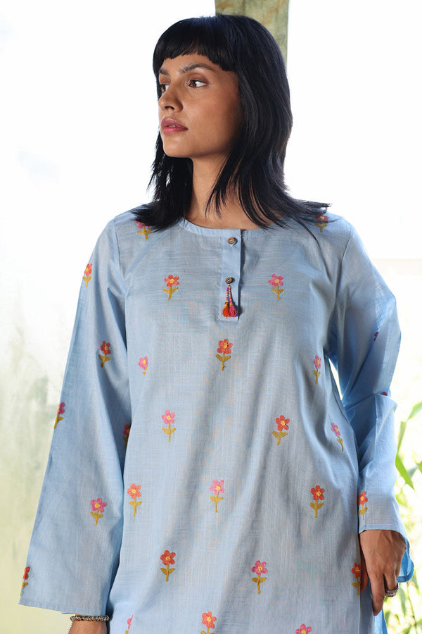 Embroidered Flora Duo-Set