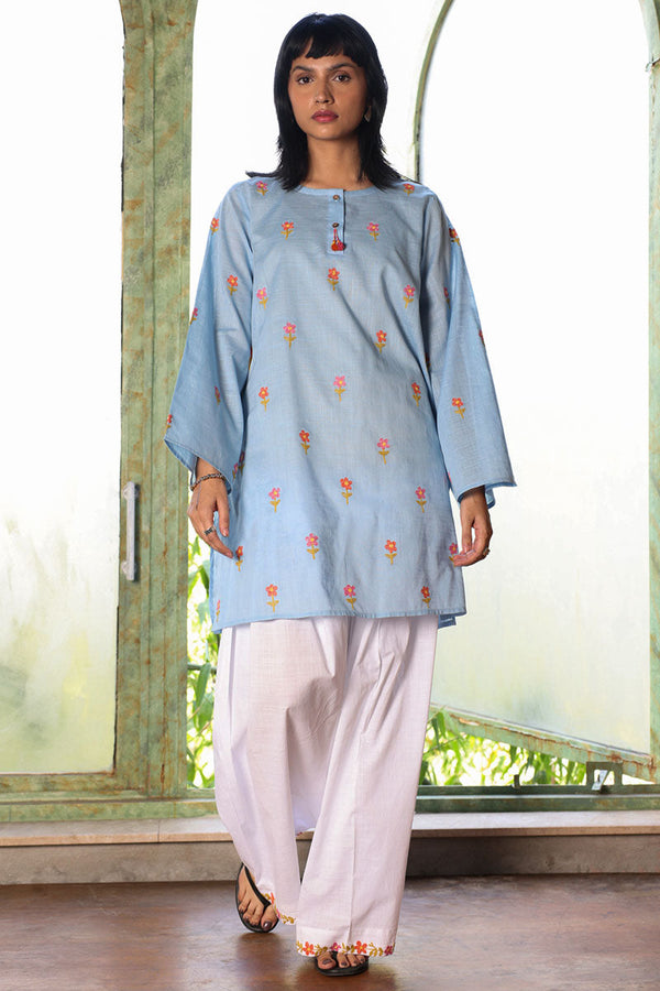 Embroidered Flora Duo-Set