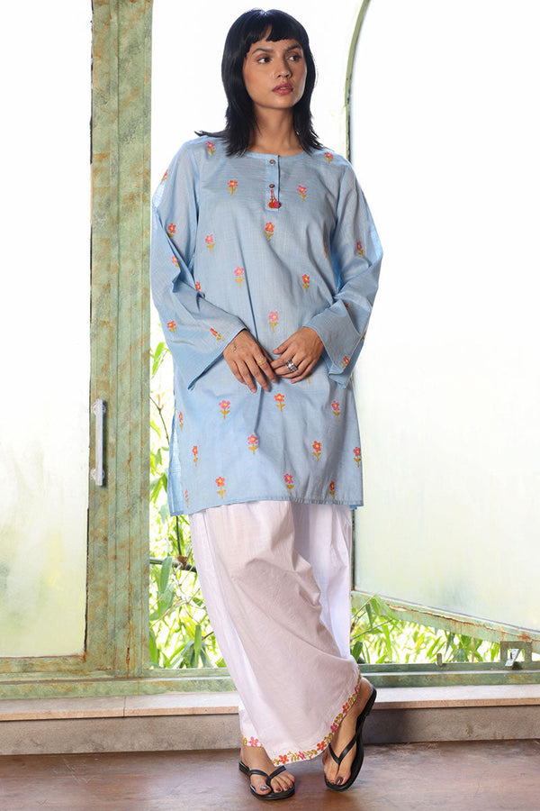 Embroidered Flora Duo-Set