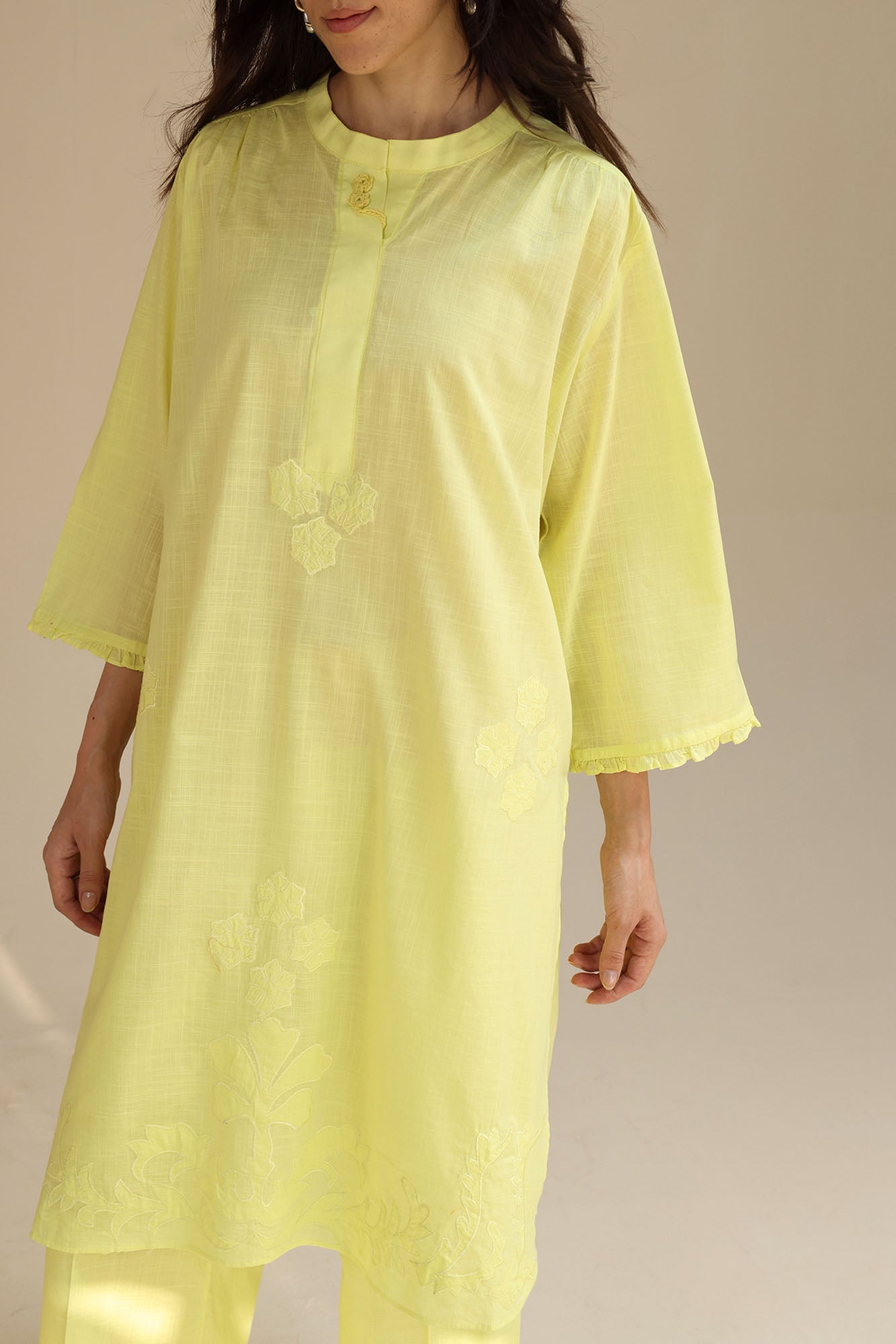 Phool Appliqué Co-Ord Set