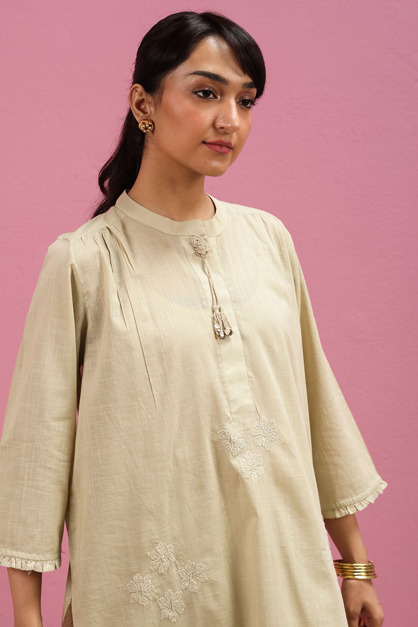 Phool Appliqué Co-Ord Set