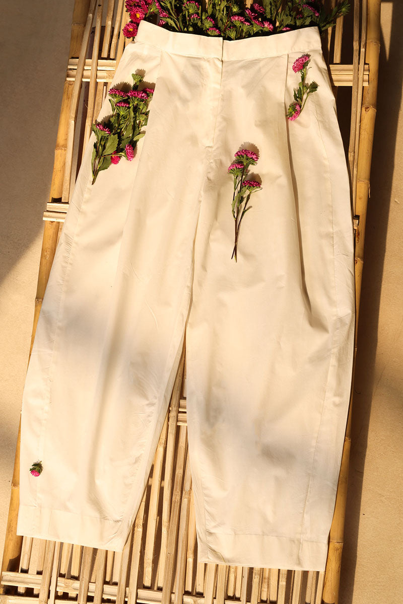 Box Pleated Pants