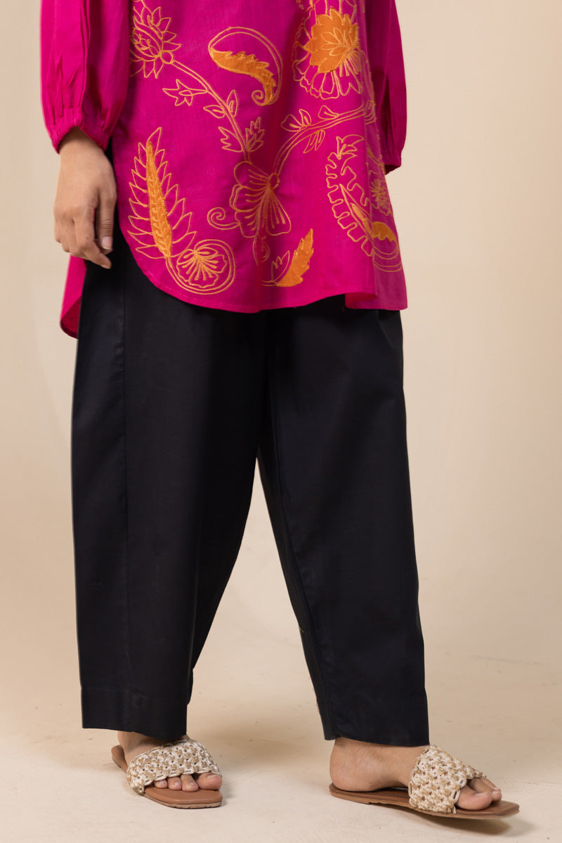 Box Pleated Pants