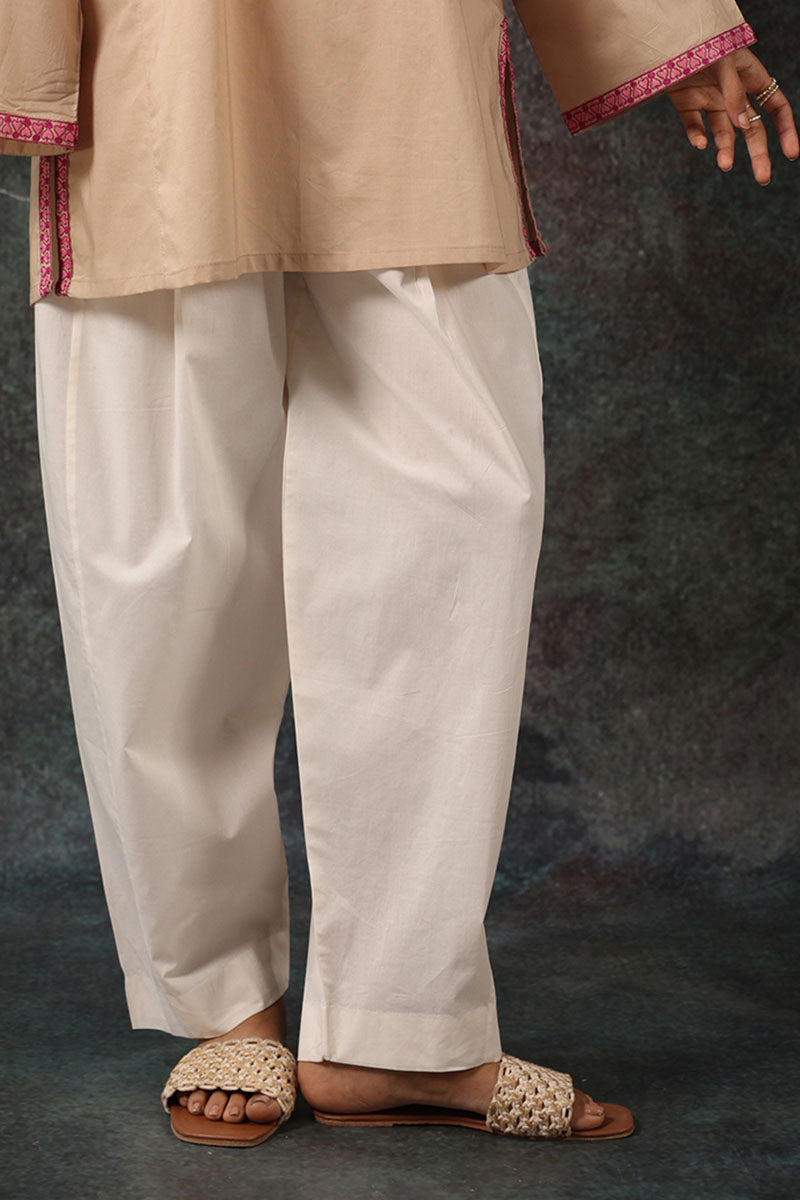 Box Pleated Pants