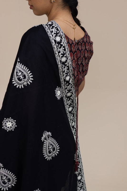 Midnight reverie Saree