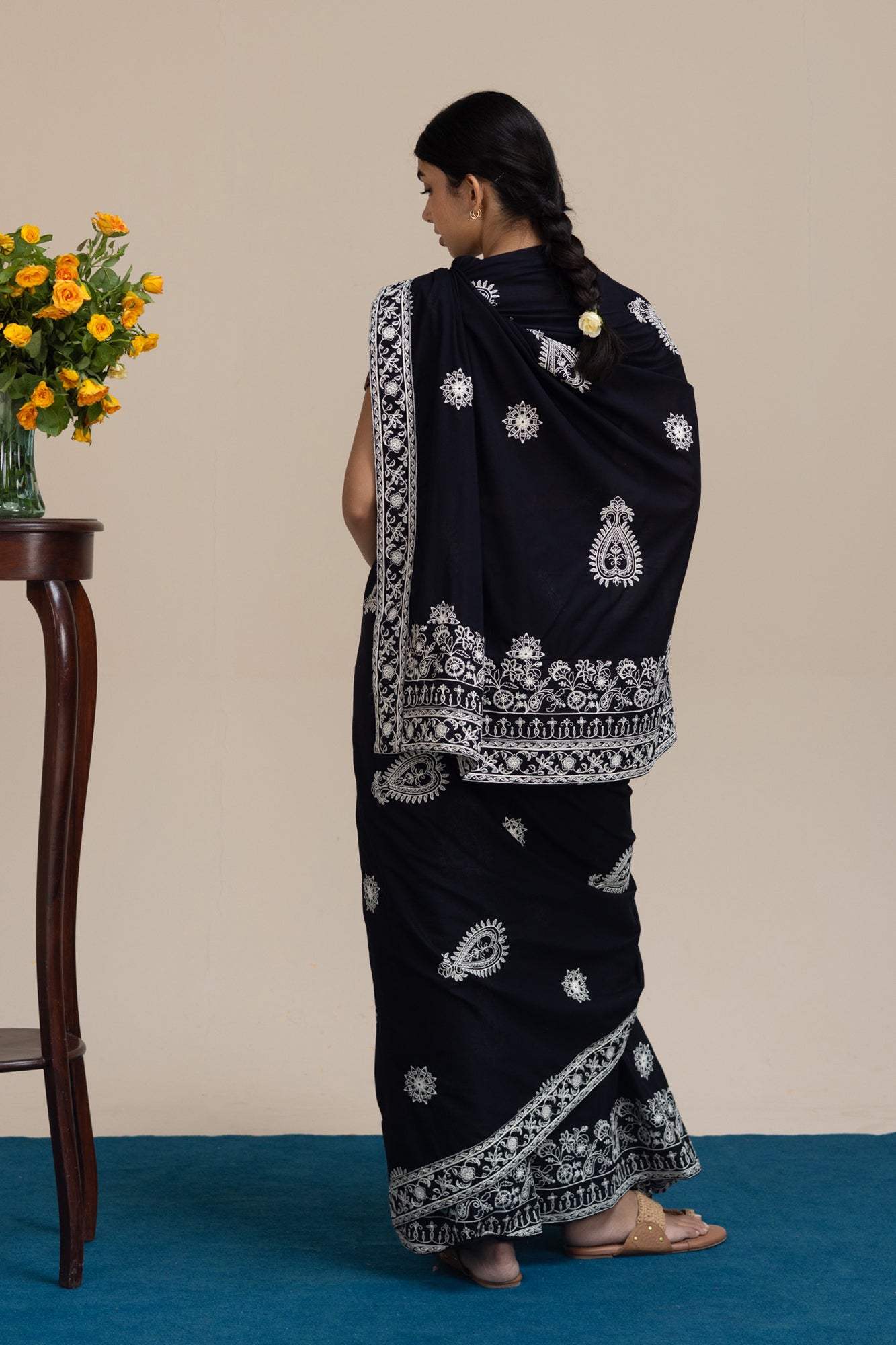 Midnight reverie Saree