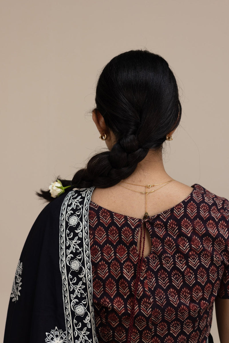 Midnight reverie Saree