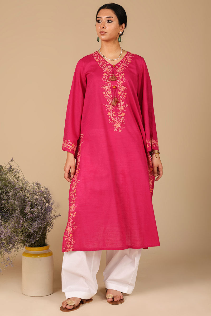 Khaas Zouk Embroidered Shirt