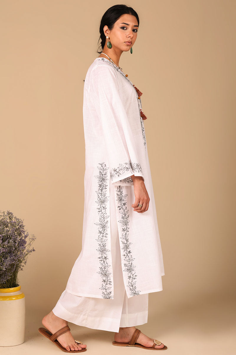 Khaas Zouk Embroidered Shirt