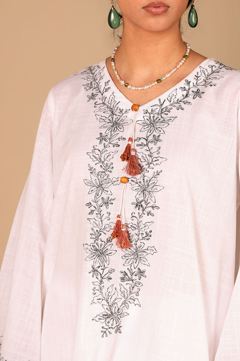 Khaas Zouk Embroidered Shirt