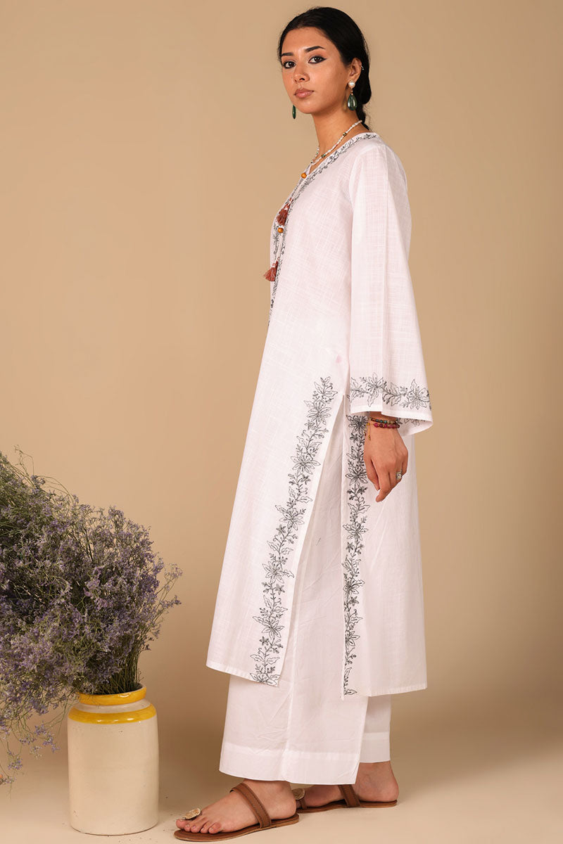 Khaas Zouk Embroidered Shirt