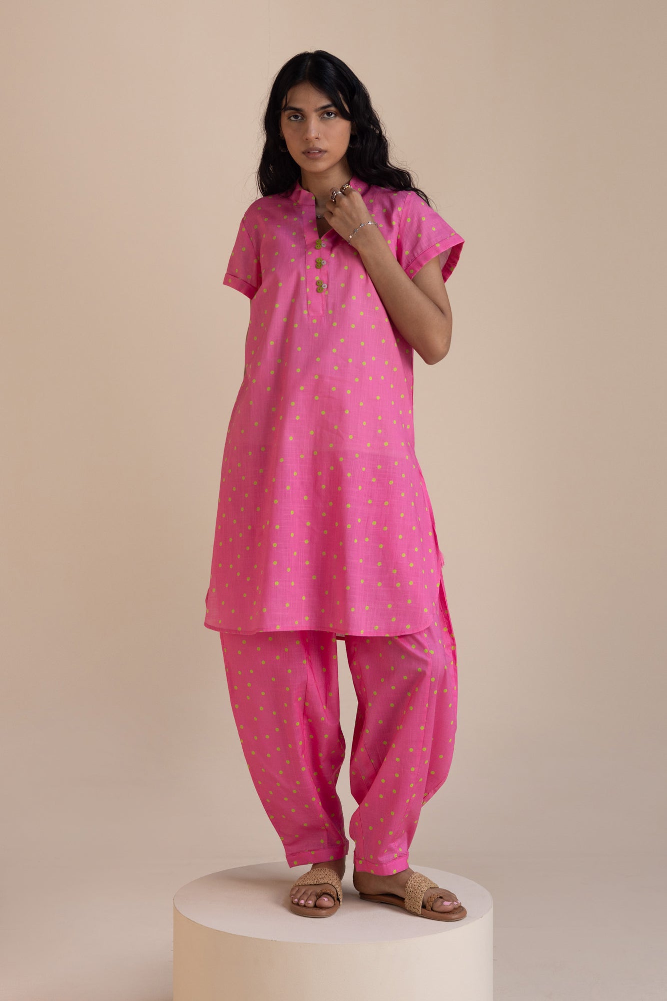 Polka Printed Set