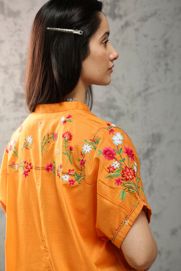 Blush Field Embroidered Set