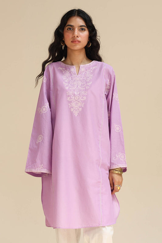Petal Reverie Embroidered Kurta