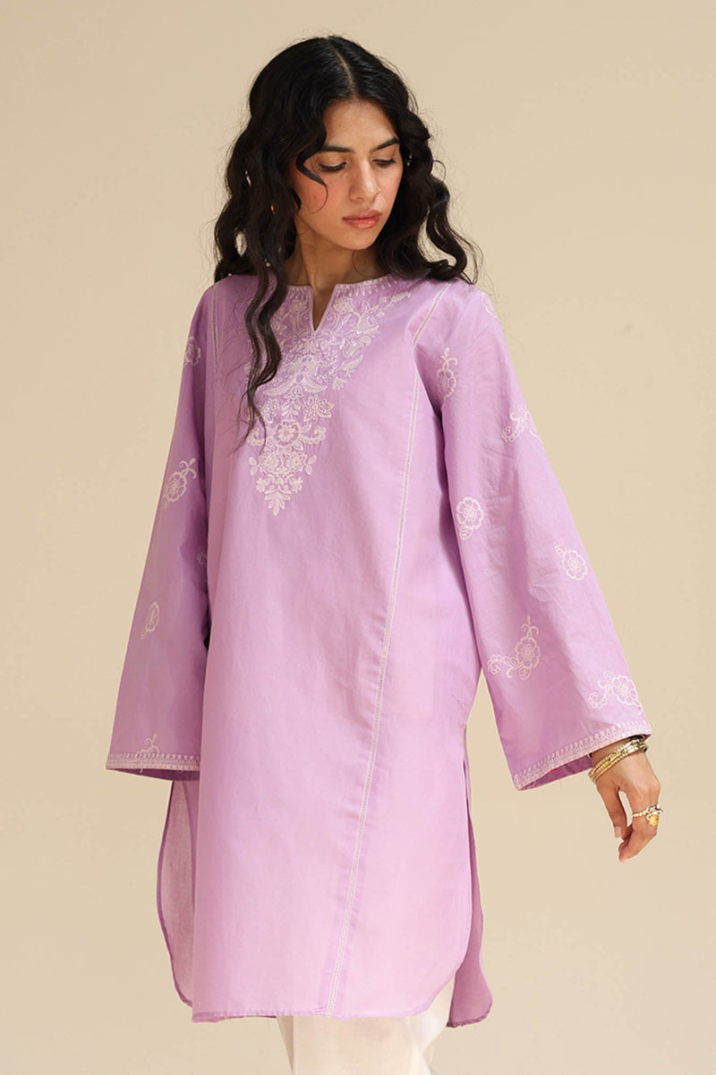 Petal Reverie Embroidered Kurta