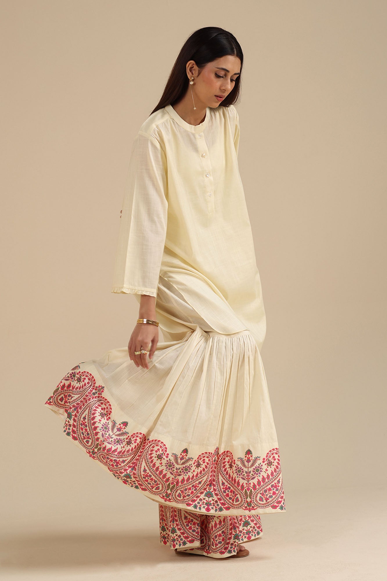 Paisley Edit Gharara Set