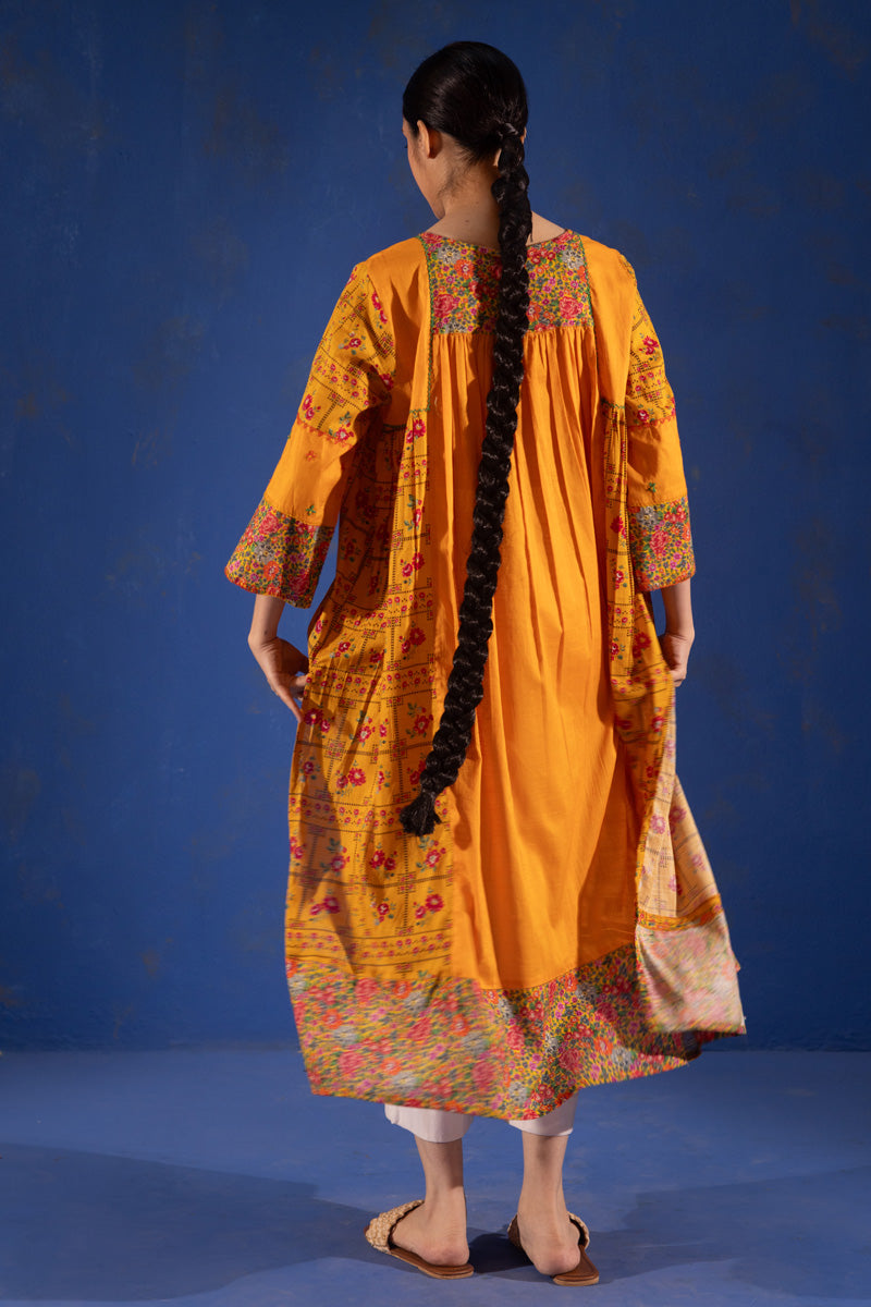 Blush Field Flared Kurta