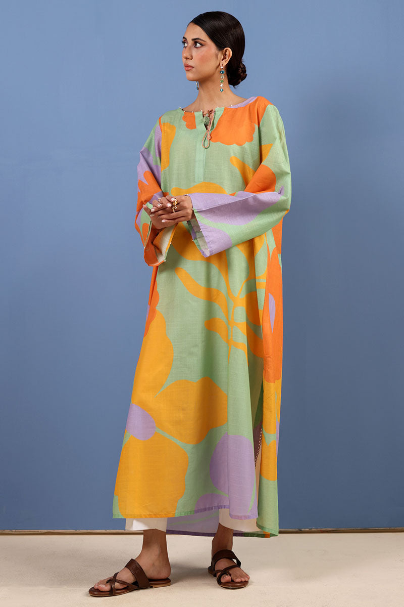 Sky Bloom Kurta