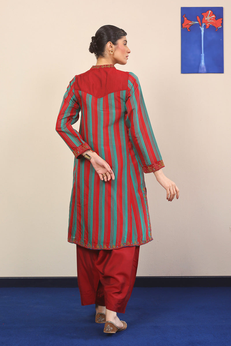 Morocon Kaftaan Embroidered 2-Piece