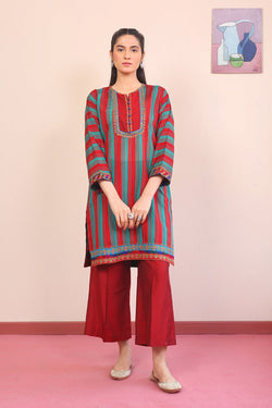 Morocon Kaftaan Striped 2-Piece Set