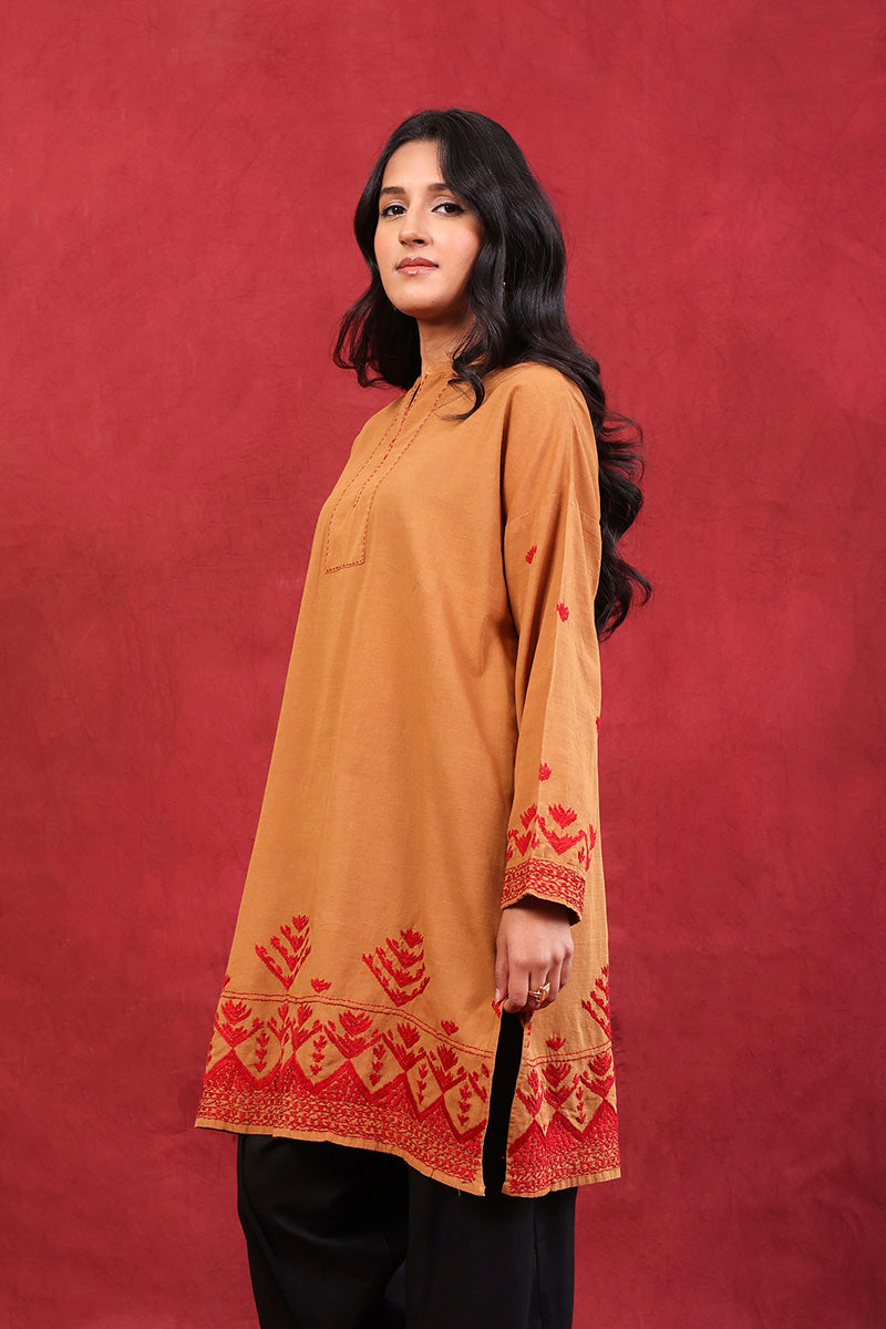 N K R Embroidered Kurta