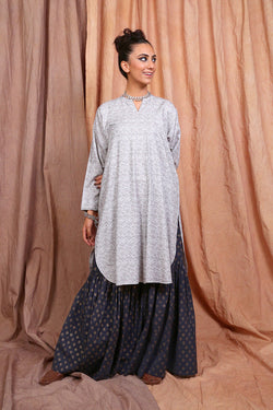 Woven Lattice Tunic