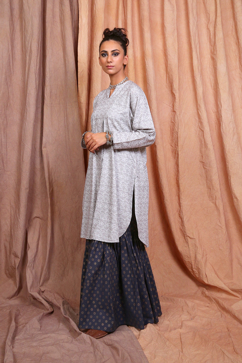 Woven Lattice Tunic