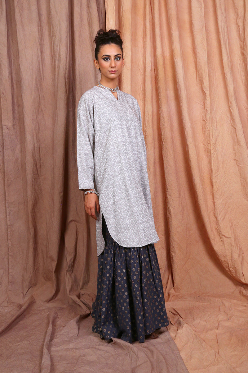 Woven Lattice Tunic