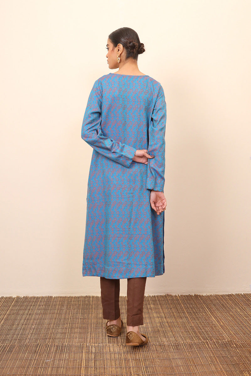 Woven Lattice Kameez