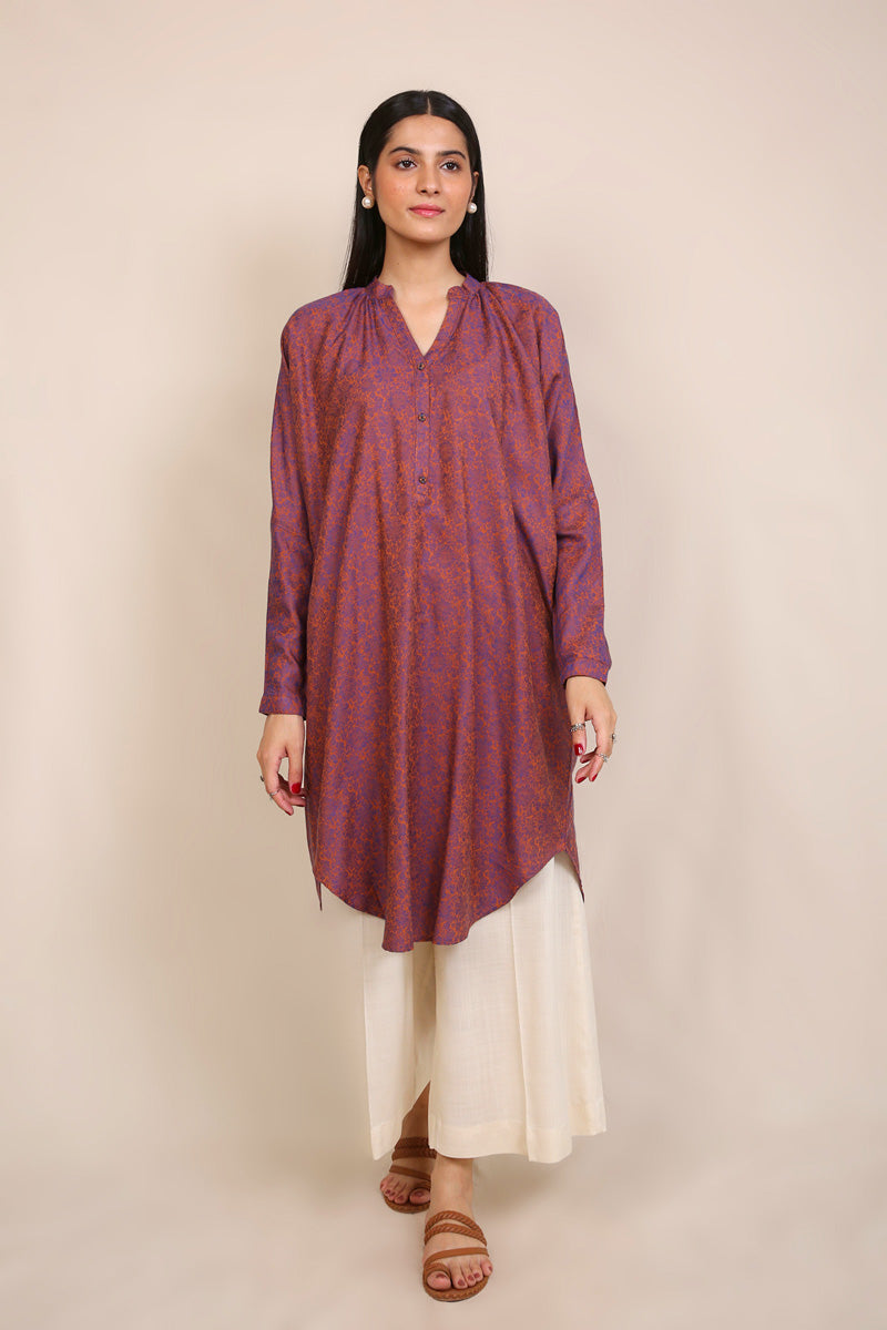 Woven Lattice Tunic