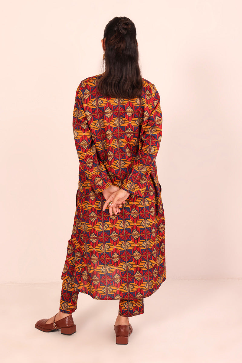 Embroidered Gulkari 2 Piece