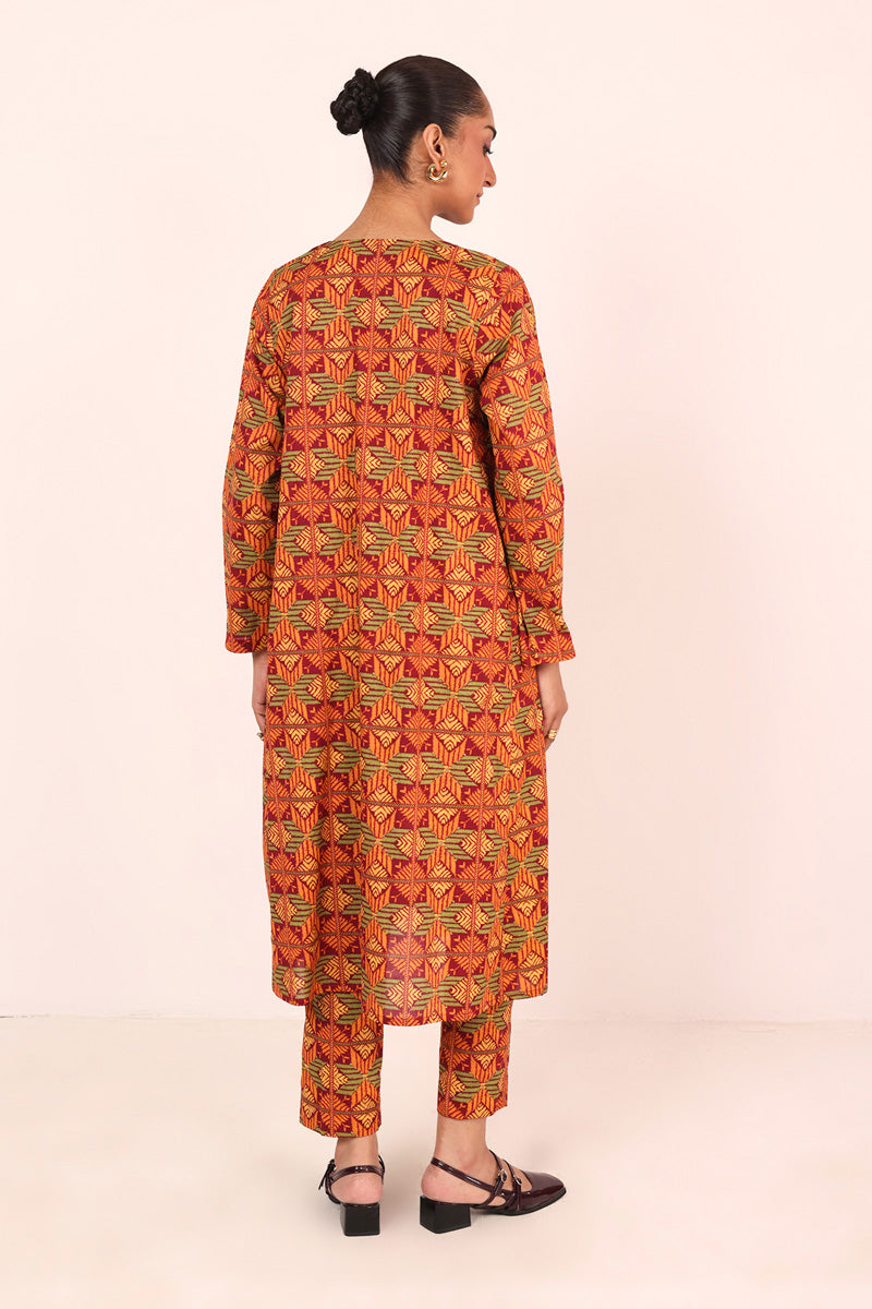 Embroidered Gulkari 2 Piece