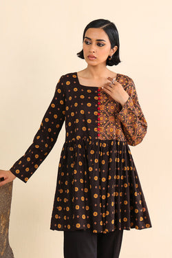 Ajrak Dress