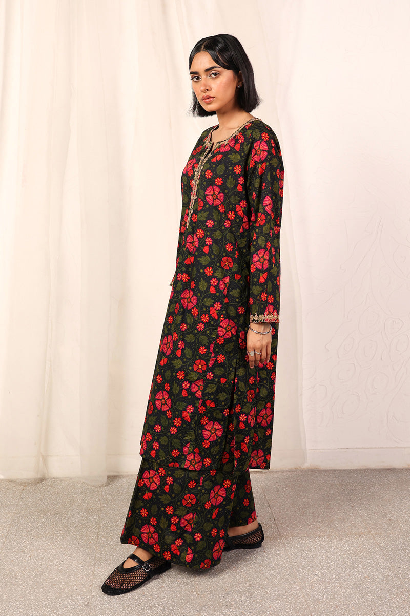 Embroidered Floret 2 Piece Set