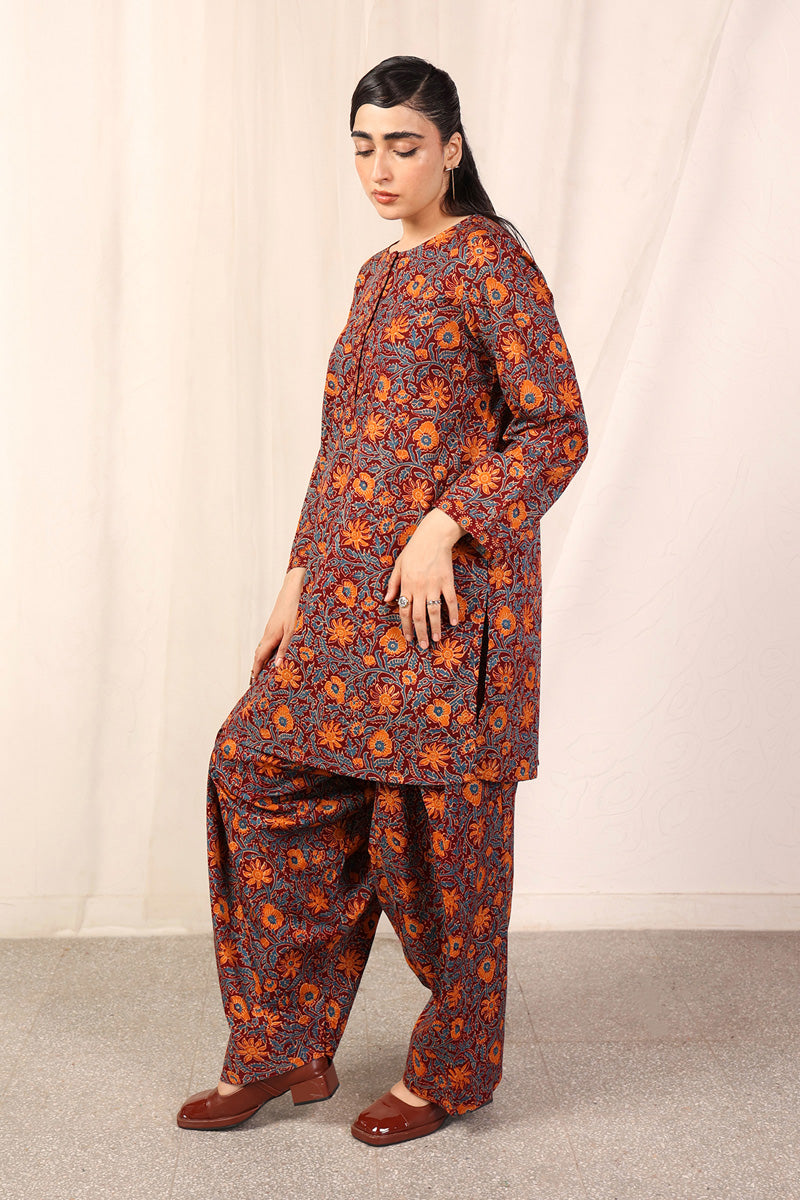 Printed Shahgul 2 Piece