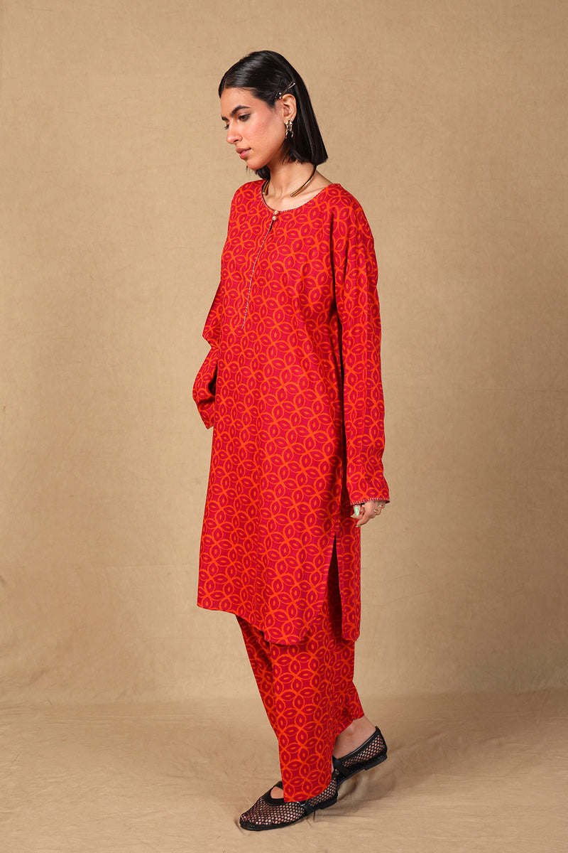 Printed Zawiya 2 Piece