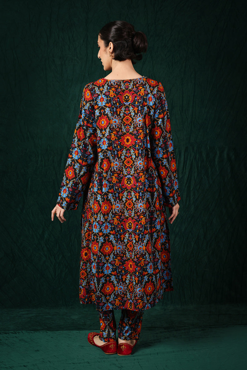 Printed Qaleen 2 Piece