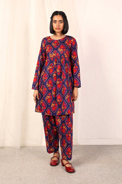 Printed Charbagh 2 Piece