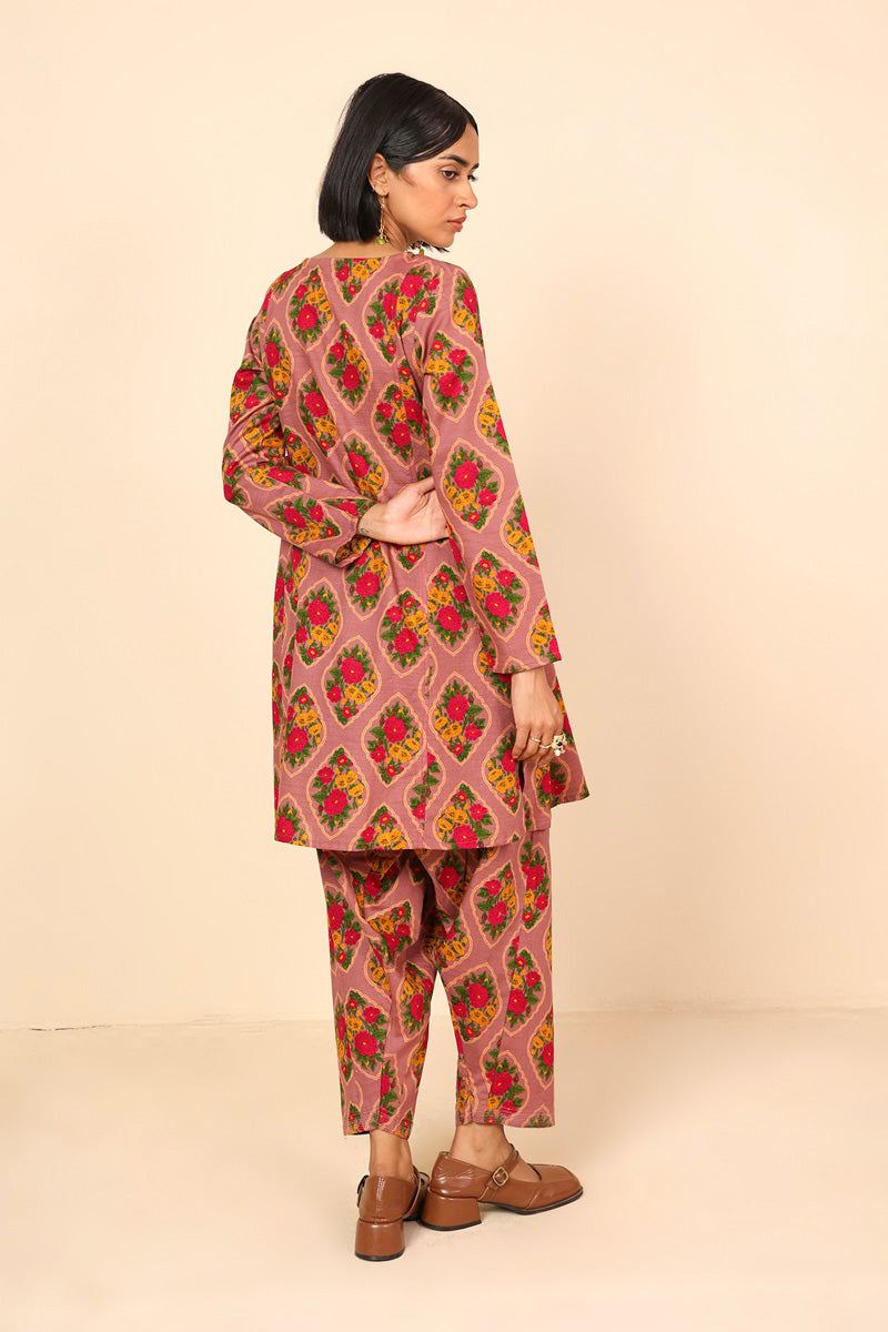 Printed Charbagh 2 Piece