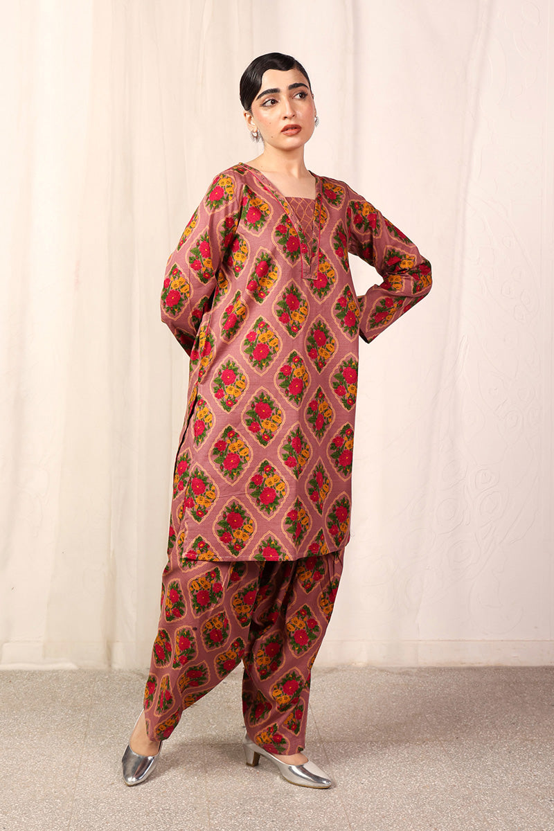 Coordinated Charbagh 2 Piece